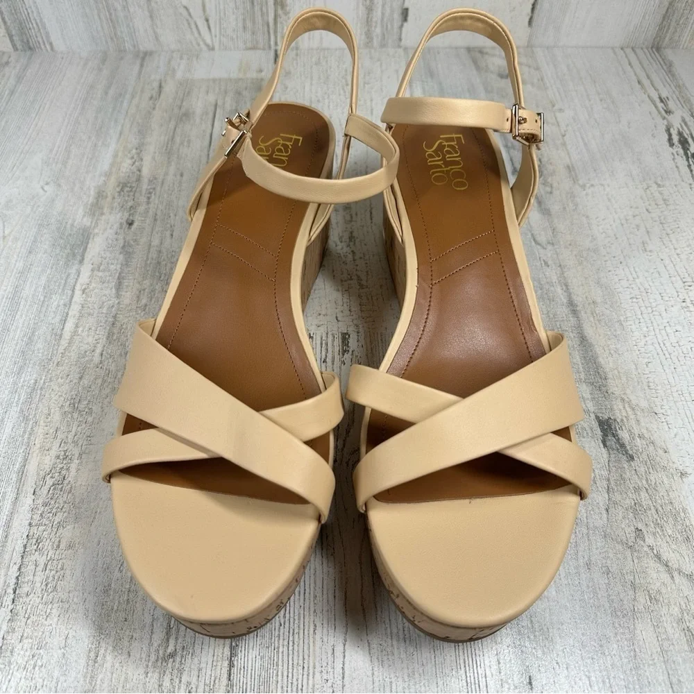 New Franco Sarto Pelma Platform Sandals #267‎
